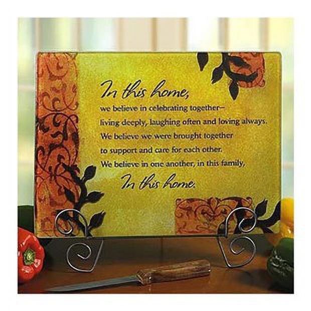 In This Home Glass Cutting Board